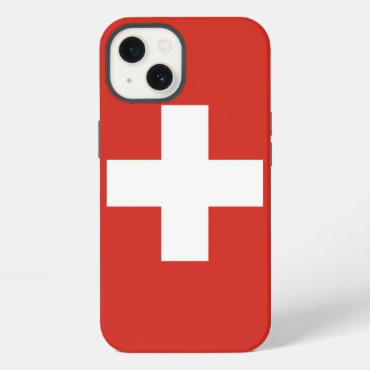 Zwitserland iPhone Hoesje (Achterkant)