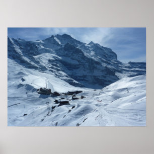 Zwitserland Jungfrau, Kleine Scheidegg Poster