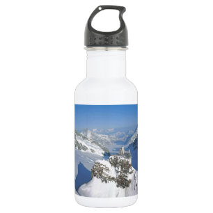 Zwitserland, Jungfraujoch, top van Europa Waterfles