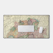 Zwitserland  kaart Reisbureau Bureaumat (Keyboard & Muis)