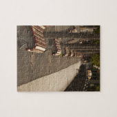 Zwitserland, kanton Ticino, Lugano. Lakefront Legpuzzel (Horizontaal)