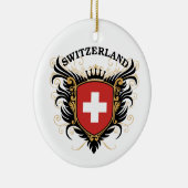 Zwitserland Keramisch Ornament (Rechts)