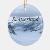 Zwitserland Keramisch Ornament (Links)
