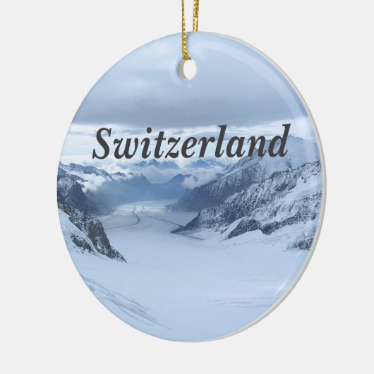 Zwitserland Keramisch Ornament (Links)