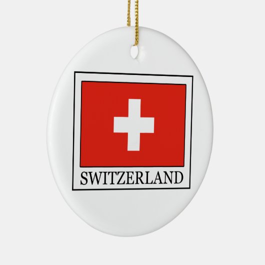 Zwitserland Keramisch Ornament (Rechts)