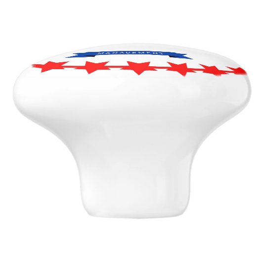 Zwitserland Keramische Knop (Zijkant)