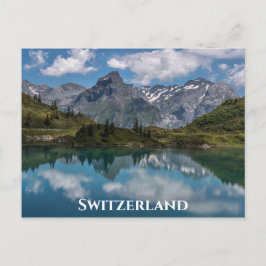 Zwitserland Lake Trubsee reisfoto Briefkaart