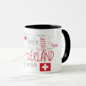 ZWITSERLAND - Land van kaas en chocolade! Mok (Voorkant rechts)