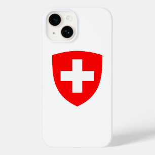 Zwitserland land wapen wapenschild symbool embleem Case-Mate iPhone 14 hoesje