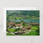 Zwitserland Landschap Briefkaart (Voorkant / Achterkant)