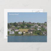 Zwitserland Landschap Briefkaart (Voorkant / Achterkant)