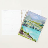 Zwitserland landschap meer en bergschilderkunst planner (Display)