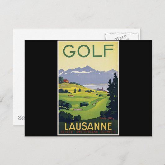 Zwitserland Lausanne Briefkaart (Voorkant / Achterkant)