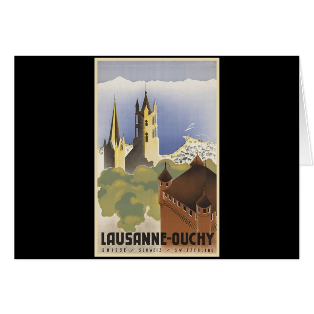  Zwitserland Lausanne-Ouchy (Voorkant Horizontaal)