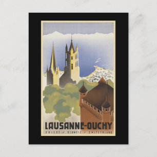 Zwitserland Lausanne-Ouchy Briefkaart