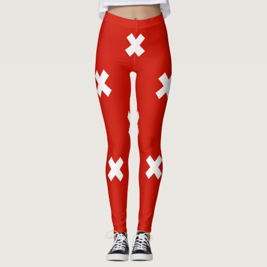 Zwitserland Leggings (Voorkant)