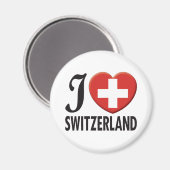 Zwitserland Liefde Magneet (Voorkant / Achterkant)