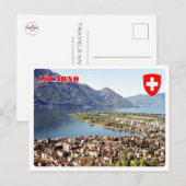 Zwitserland - Locarno - Briefkaart (Voorkant / Achterkant)