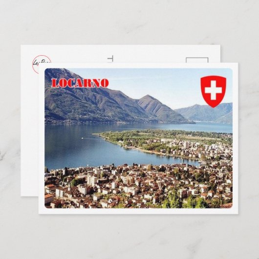 Zwitserland - Locarno - Briefkaart (Voorkant / Achterkant)