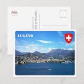 Zwitserland - Lugano - Briefkaart (Voorkant / Achterkant)