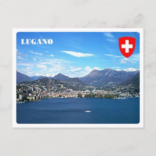 Zwitserland - Lugano - Briefkaart (Voorkant)