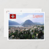 Zwitserland - Lugano - Briefkaart (Voorkant / Achterkant)