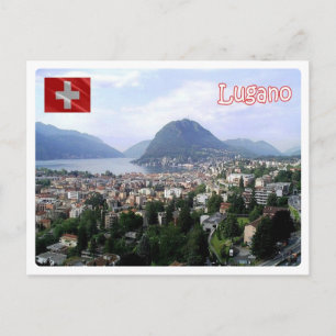 Zwitserland - Lugano - Briefkaart