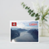 Zwitserland - Lugano - Briefkaart (Staand voorkant)