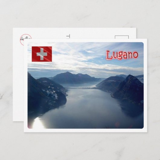 Zwitserland - Lugano - Briefkaart (Voorkant / Achterkant)