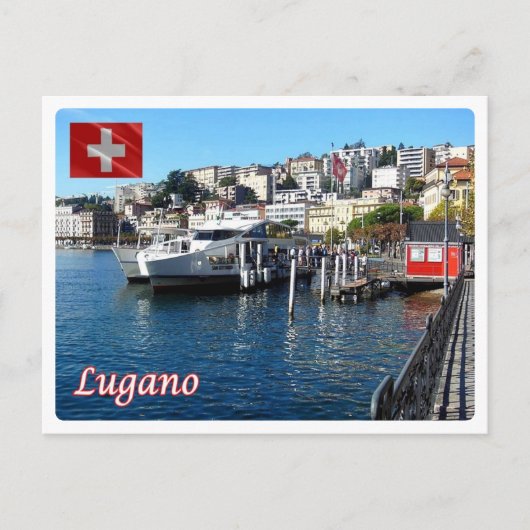 Zwitserland - Lugano - Briefkaart (Voorkant)