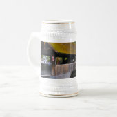 Zwitserland, Luzerne, middeleeuwse houten brug Bierpul (Voorkant links)