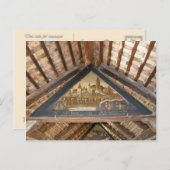 Zwitserland, Luzerne, schilderijen van de Brug Cha Briefkaart (Voorkant / Achterkant)