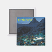 Zwitserland magneet (Voorkant / Achterkant)