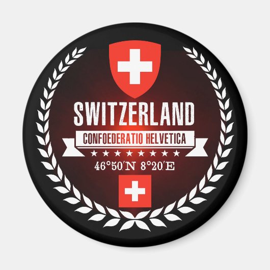 Zwitserland Magneet (Voorkant)