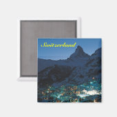 Zwitserland magneet (Voorkant / Achterkant)