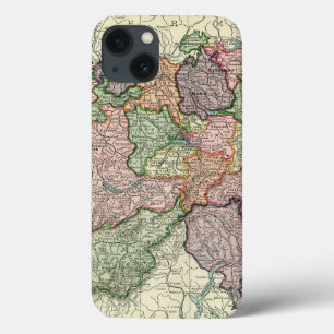 Zwitserland Map iPhone 6 Extreme iPhone 13 Hoesje