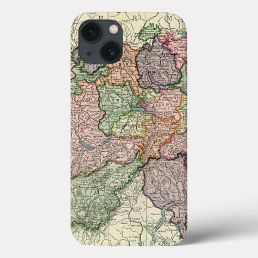 Zwitserland  Map iPhone 6 Extreme Case-Mate iPhone Case (Achterkant)