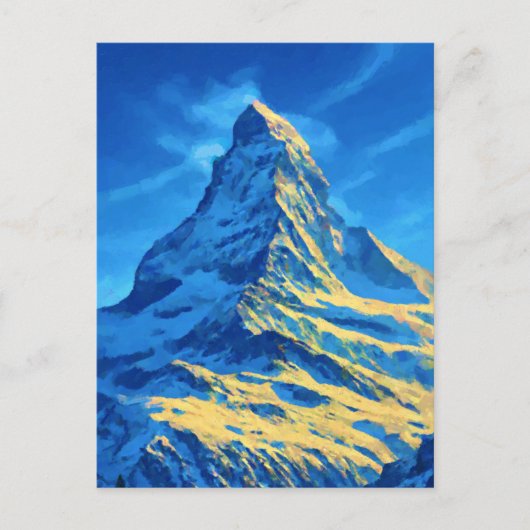 Zwitserland Matterhorn Advieskaart (Voorkant)