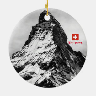 Zwitserland: Matterhorn Panorama Ornament