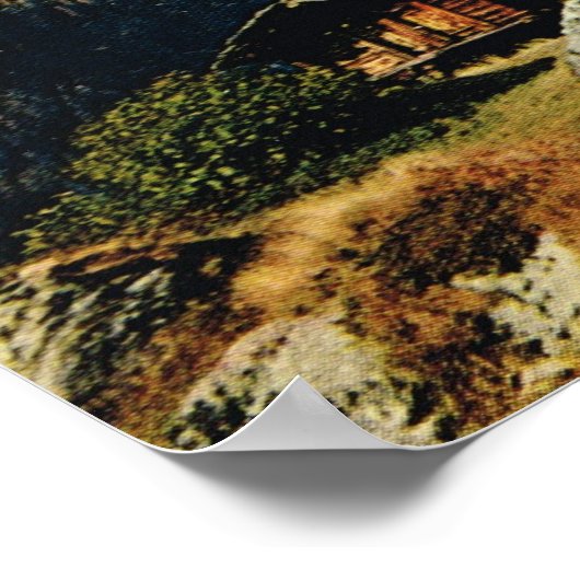  Zwitserland, Matterhorn, Zermatt Poster (Hoek)