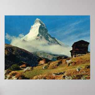 Zwitserland, Matterhorn, Zermatt Poster