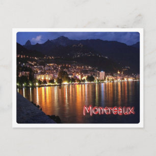 Zwitserland - Montreaux - Briefkaart