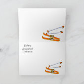 Zwitserland, Morgins Ecole de ski Feestdagen Kaart (Binnen)