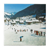  Zwitserland, Morgins Ecole de ski Tegeltje (Voorkant)