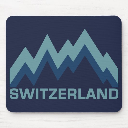 ZWITSERLAND mousepad Muismat (Voorkant)