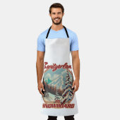 Zwitserland naar Snowboard Schort (Gedragen)