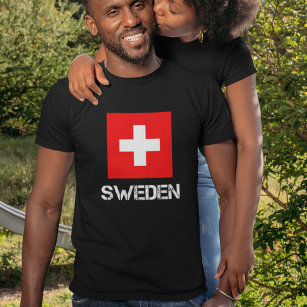 Zwitserland of Zweden? Is dat niet hetzelfde? Zwit T-shirt