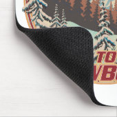 Zwitserland om te snowboarden muismat (Hoek)