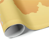 Zwitserland op een perkament cadeaupapier (Rol Hoek)