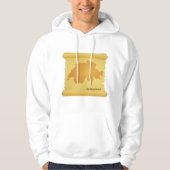 Zwitserland op een perkament hoodie (Voorkant)